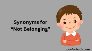 Not Belonging