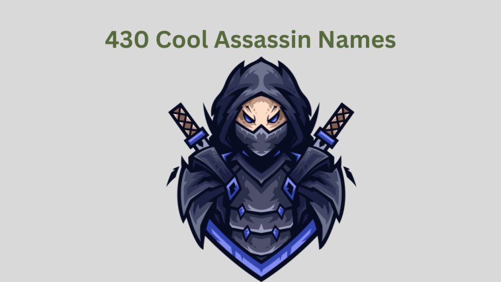 430 Cool Assassin Names